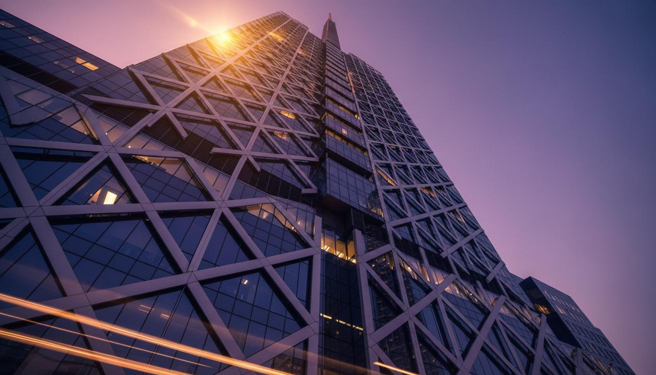 High-performance commercial building representing OAG sustainability advisory services